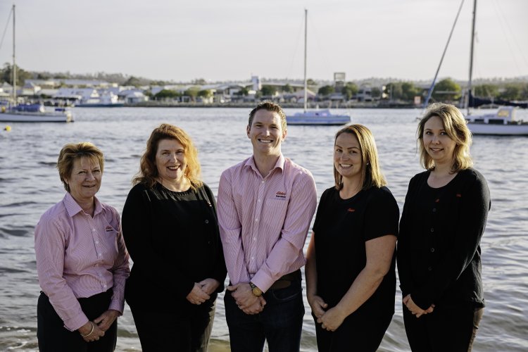 Elders insurance team members at Elders Insurance Batemans Bay office